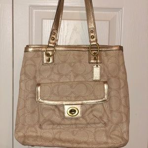 Gold Coach Purse